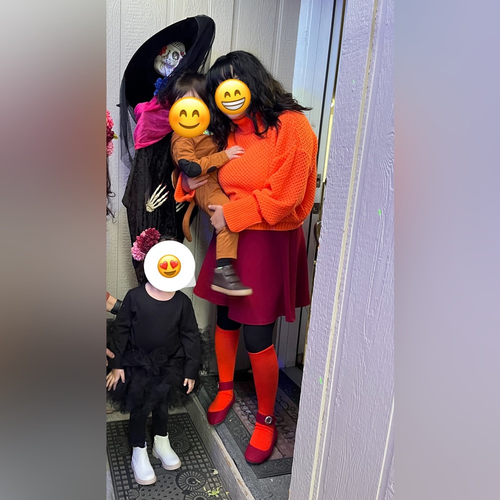 Super cute Velma costume I created!